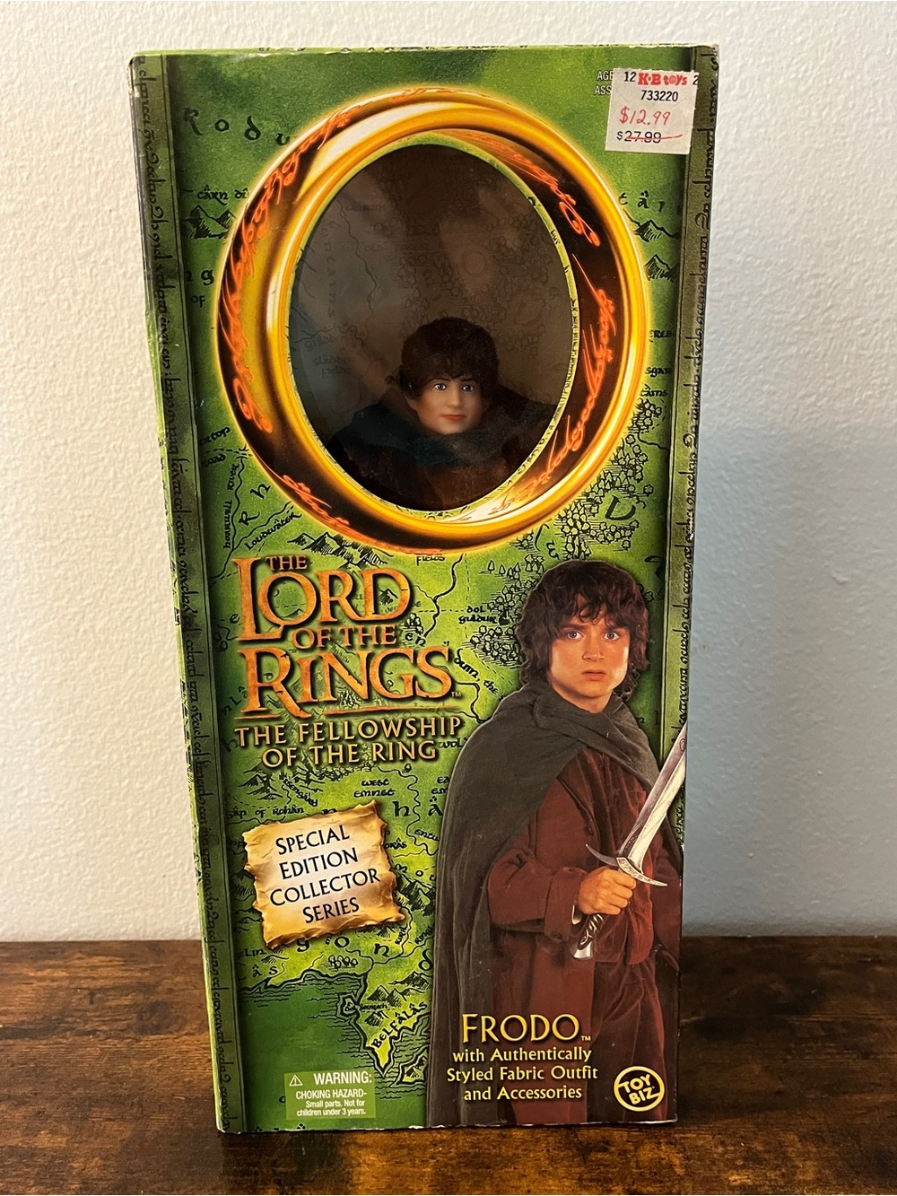 Lord Of The Rings 12" Frodo Figure Toy Biz Special Edition Collector Series NIB